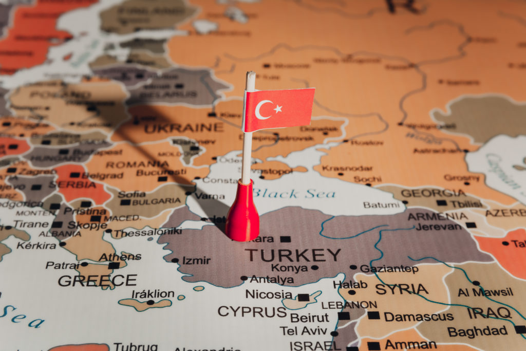 Turkey,Flag,On,Turkey,Map,Turkish,Flag,On,Turkish,Map