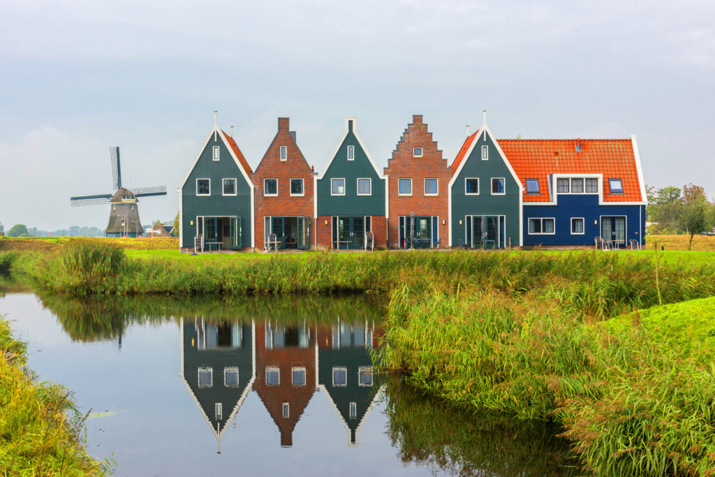 Volendam,Is,A,Town,In,North,Holland,In,The,Netherlands.