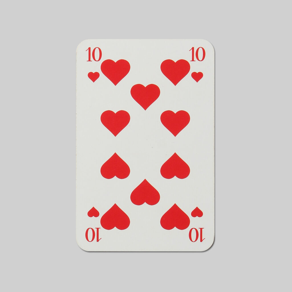 Poker,Playing,Card,10,Heart