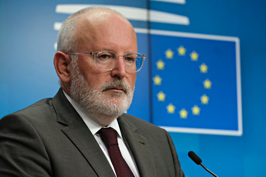 Brussels,,Belgium.,18th,July,2019.,Frans,Timmermans,,First,Vice-president,Of