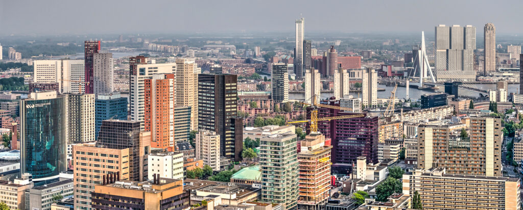 Rotterdam,,The,Netherlands,,May,11,,2018:,View,Of,The,City