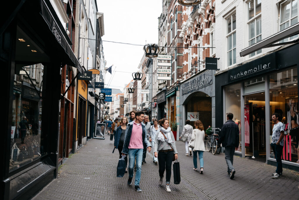 The,Hague,,The,Netherlands,-,August,7,,2016:,Unidentified,People Shutterstock/ JJFarq